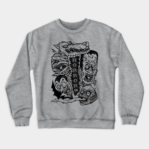 Horror Co. 2.0 Crewneck Sweatshirt by DesecrateART